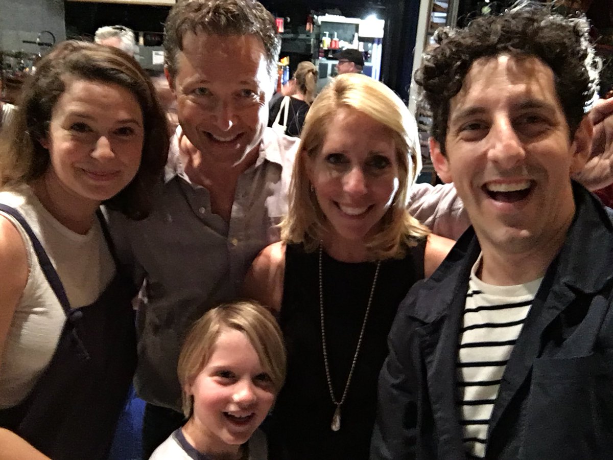 @KatieQLowes @adamshapiro @DanaBashCNN what a great night at #waitressthemusical 💛💛💛