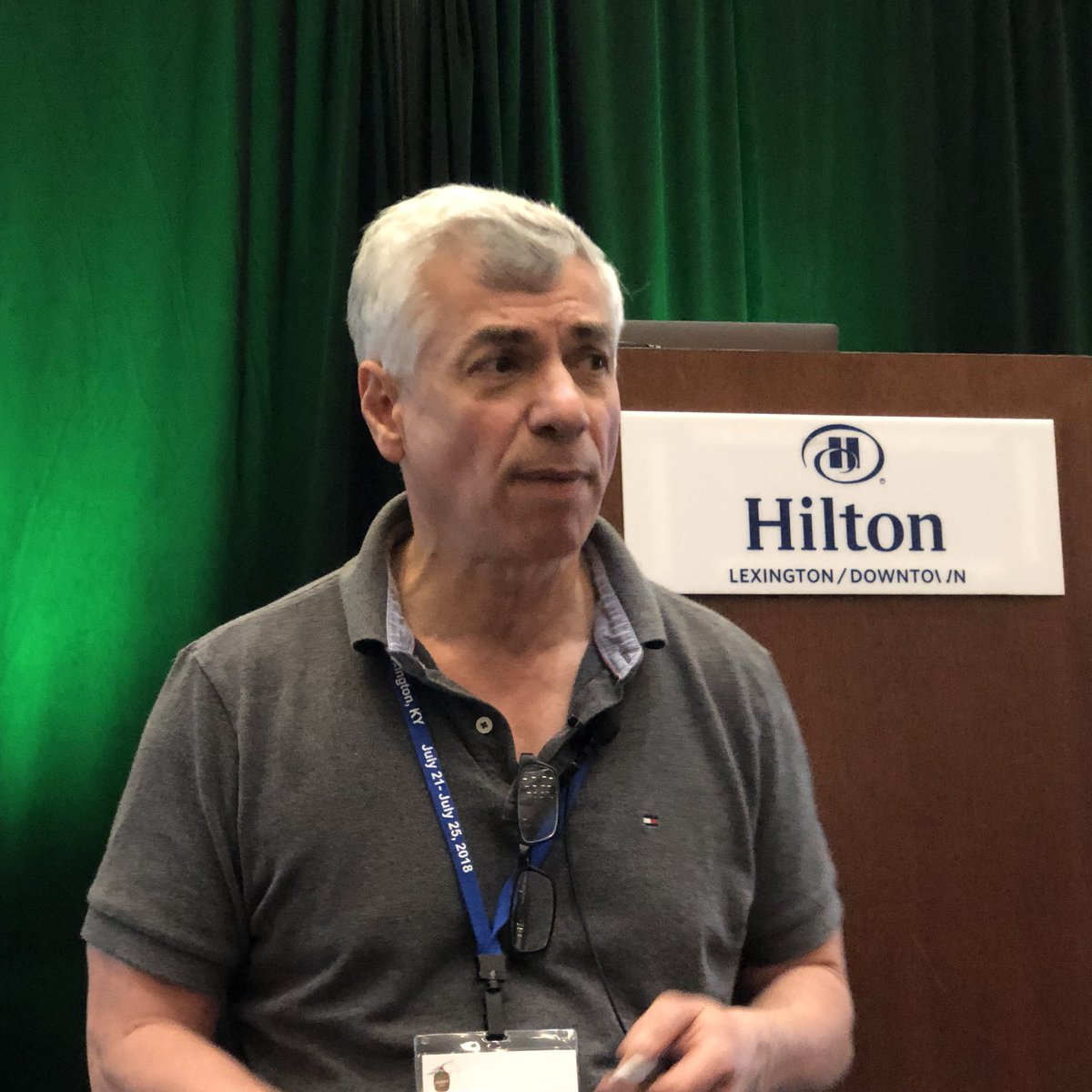 GTsodikova's tweet image. Wow... wow...wow... and wow! 👍
Our speakers at tonight’s plenary symposium at #ASP2018 were terrific!
What a great evening!
Profs Peter Wipf, Shahriar Mobashery, Paul Hergenrother, &amp;amp; Jeroen Dickschat gave truly inspiring talks filled with revolutionary #science!
@pharmacognosy