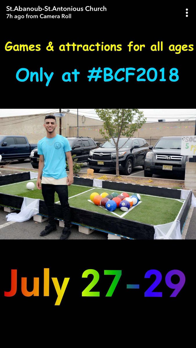 MinaFawzy_1's tweet photo. You definitely won’t want to miss out on BCF !! Best summer event !! #BCFContest2018 #BCF2018 #SeekTheJoy https://t.co/g7w9nw66rF