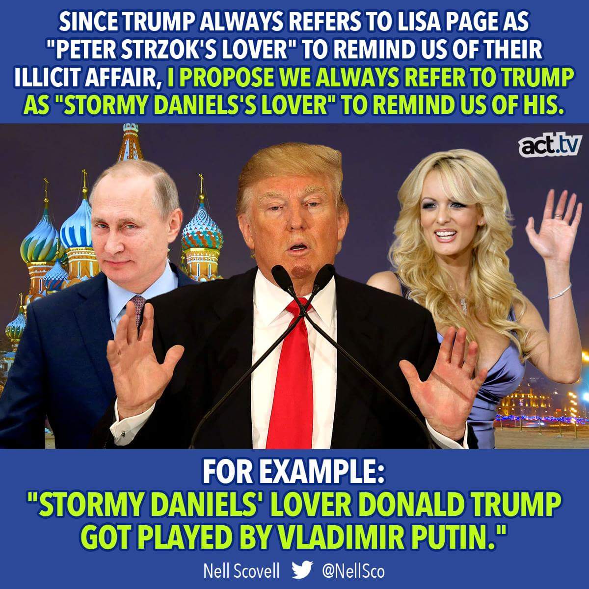 CaptCanuck76's tweet photo. Hey 'Stormy Daniels' Lover @realDonaldTrump @GOP #NotMyPresident #Resist #Racist #fascist #alternativefacts #TrumpFAIL #youfucker #impeachTrumpnow #Imppeach #ImpeachTrump https://t.co/WasTylh9iY