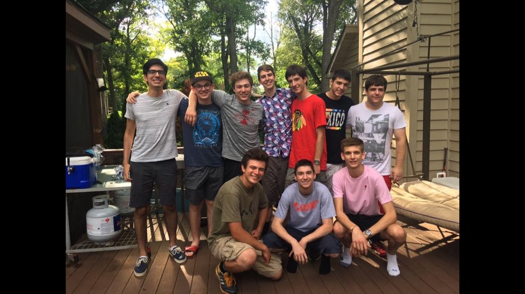 Bobby and the boys. Ben Kroeker was MIA