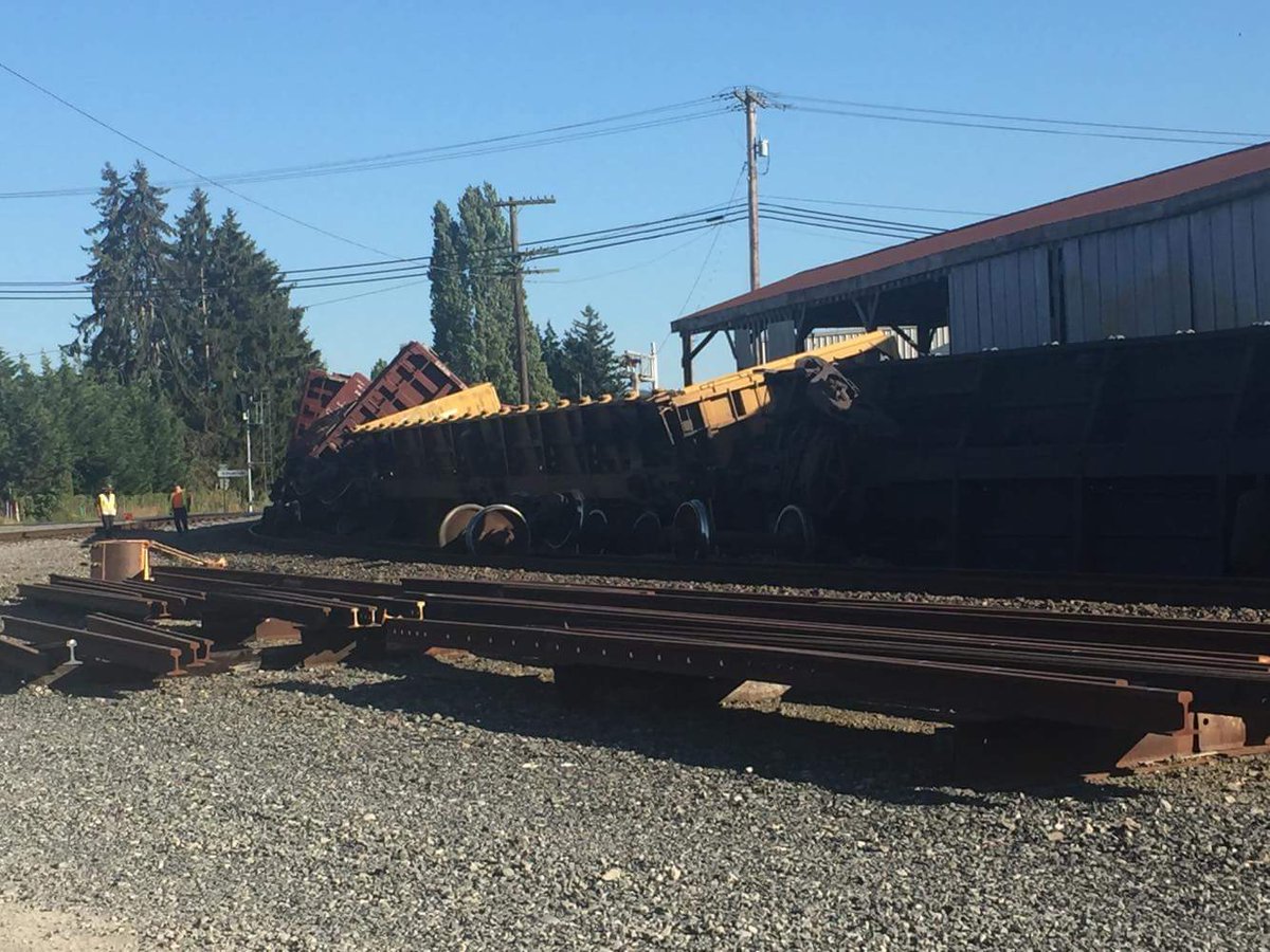 Breaking Skagit on Twitter "Burlington WA train Derailment…