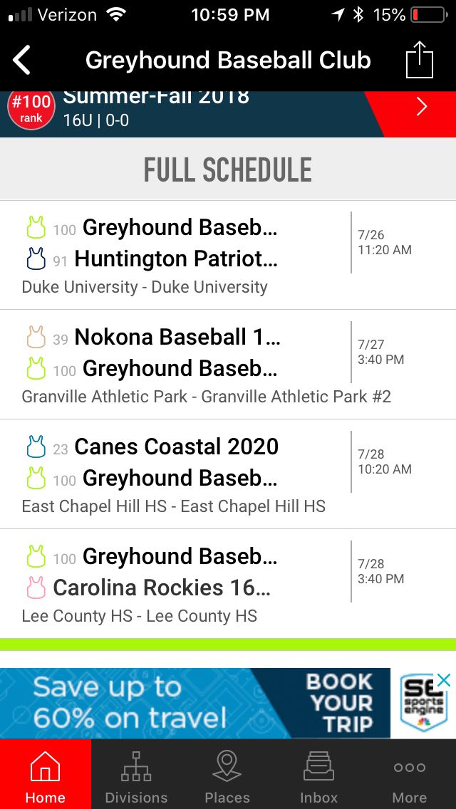 We hit the road this week to North Carolina to play in the #DynamicWC presented by @DynamicBaseball.  @DukeBASE @GoHeels #gohounds #makeittosunday