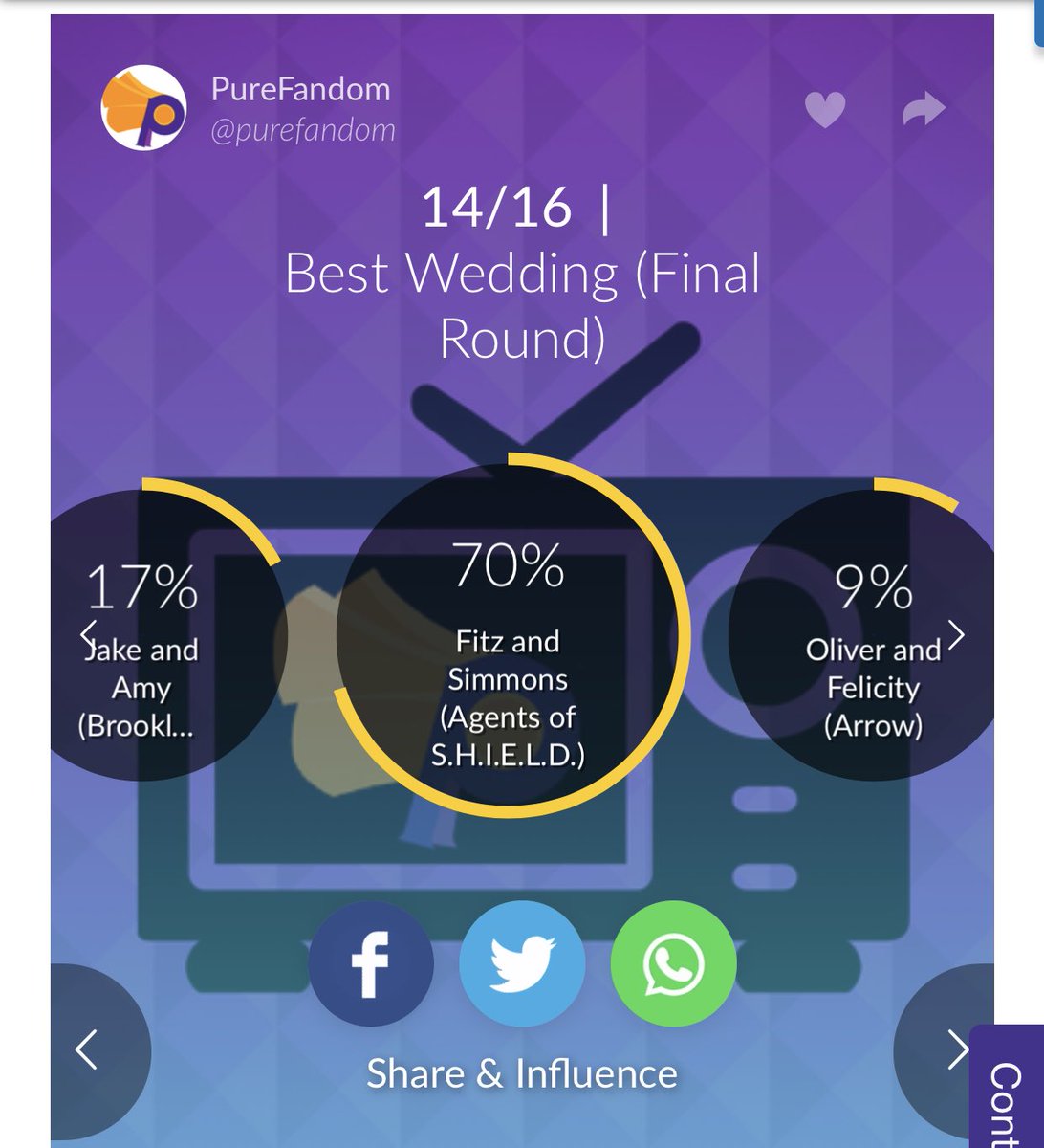 softfitzsimmons's tweet photo. #FitzSimmons won the Best Wedding at the #PureFandomAwards by @Pure_Fandom #AgentsofSHIELD https://t.co/HJbP7tY2sY