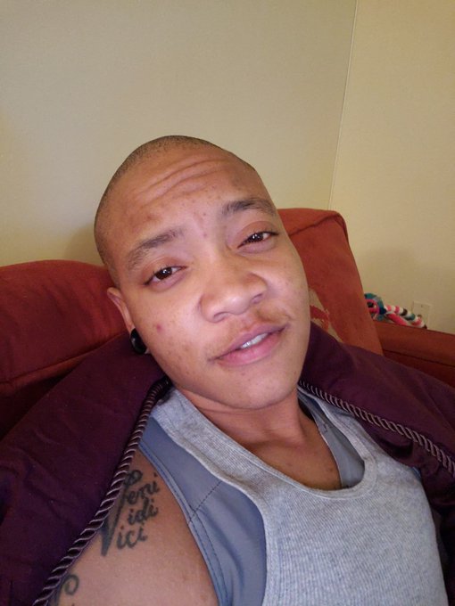 Went bald today, I think I love it. https://t.co/geistRG3KK<a href="/tag/newprofilepic"class="tags"><span>#newprofilepic</span></a>