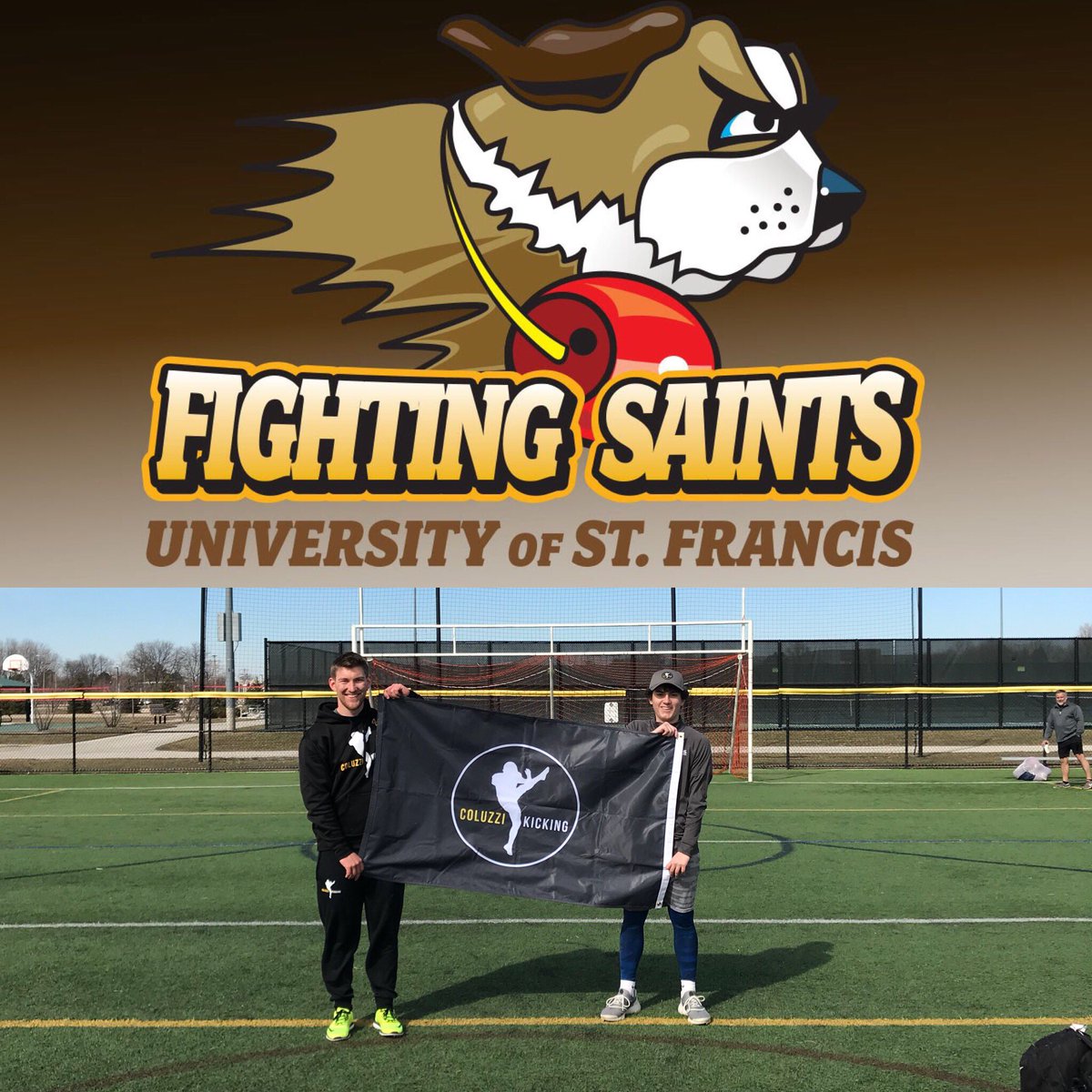 #Congratulations 👍 Tony Trabold was just offered a Full Scholarship to The University of St. Francis! 💣🏈 #GotEmAContract #BombSquad #WizardSports #HawkeyesMic #GlazierClinics #GoalsProductions #MULE
