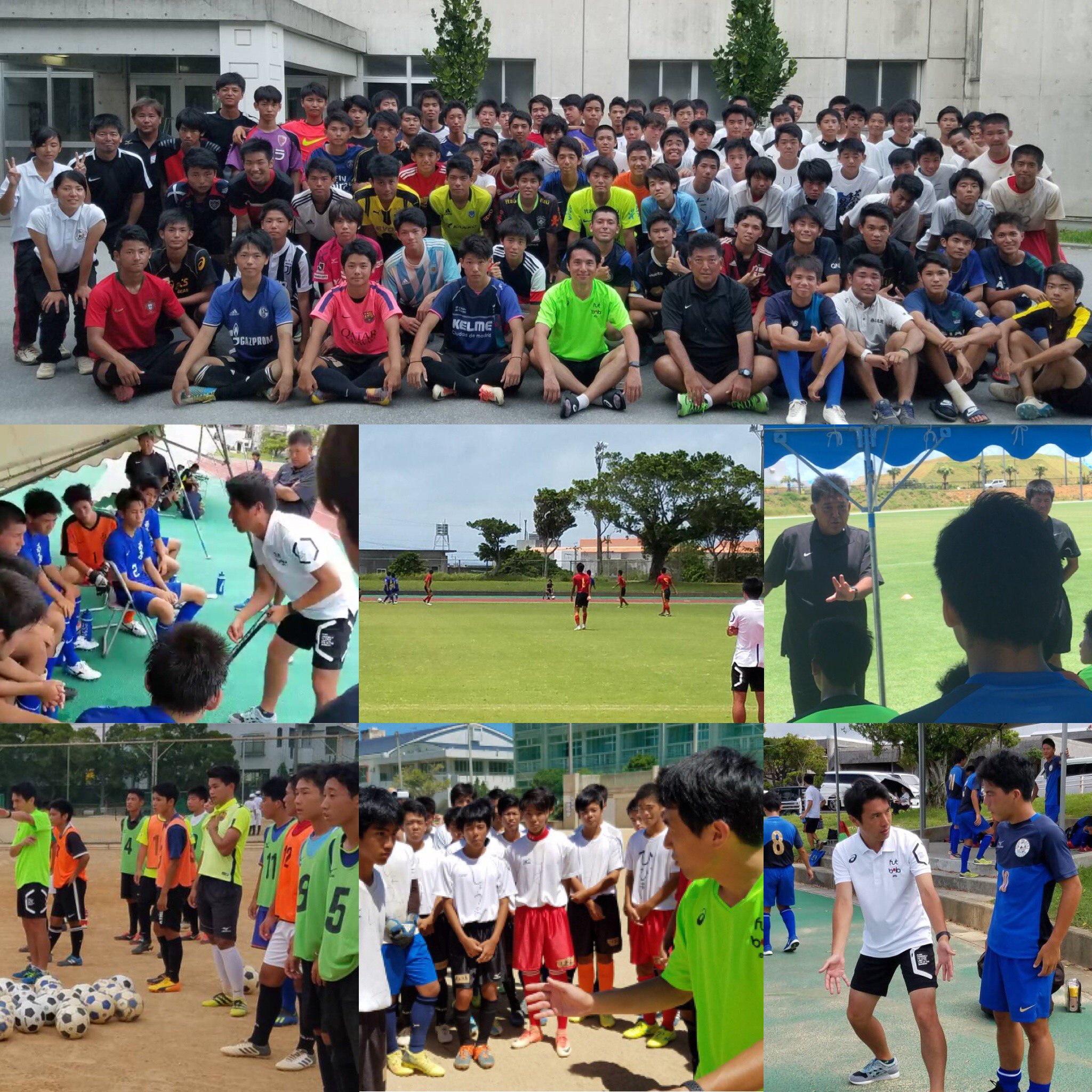 フッボラ バスクと日本を繋ぐ場所 フッボラ 出張トレーニング In 沖縄 4 8 部員100人を超える所帯の大きい同 部は1 ４軍に分かれて活動します 今回の出張trの内容は 試合分析 Tr 試合の指揮 Tr 1 2軍の公式戦を観戦し 各選手のプレー振りを