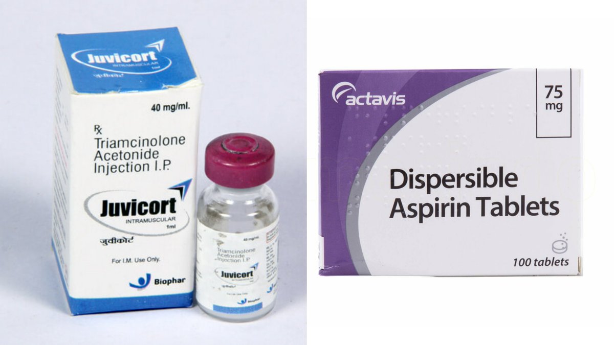 RalphGenius's tweet image. Drug Interaction between Triamcinolone and Aspirin dlvr.it/QcQzYP
