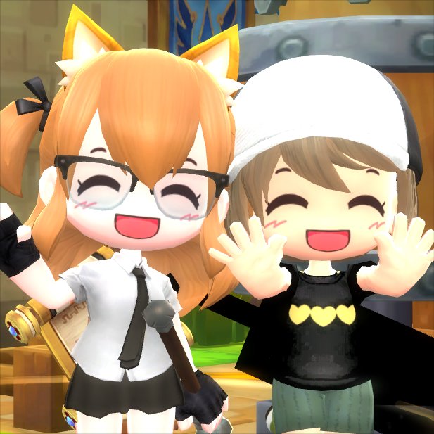 #MapleStory2 is quite fun so far, especially hanging out with friends. :)