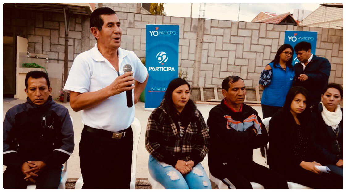 Participa62's tweet photo. El día de ayer en la Parroquía Ricaurte el movimiento @Participa62 posesionó a su directiva con la presencia de su presidente Dr. Geovanny Palacios y màs autoridades,quienes invitaron a seguir  trabajando por un mejor Azuay, @Participa62 crece en parroquías y cantones https://t.co/0lZcjX9sWS