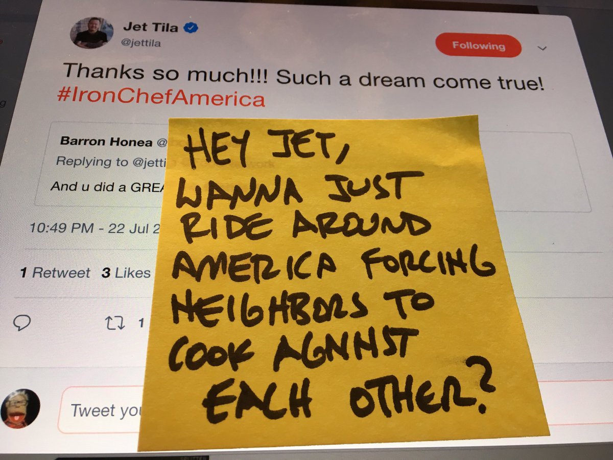 altonbrown's tweet photo. #IronChefAmerica https://t.co/sHvNgPFC1e