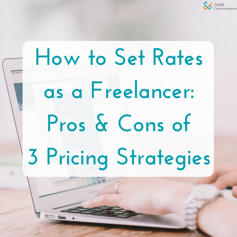 JuxtaComms's tweet photo. There is a time and place for different freelancer pricing strategies. Learn about pricing strategies HERE >> https://t.co/eJjC67sGmK

#savvybusinessowner #freelancetip https://t.co/a85mKp3KZD