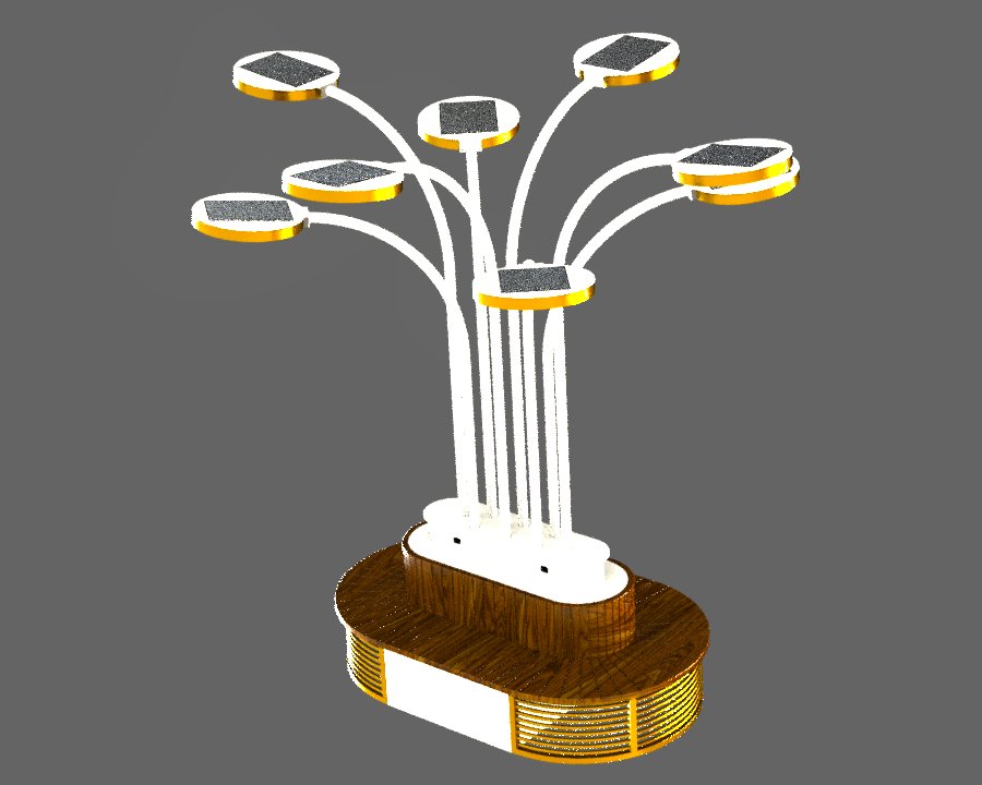 enerjisini güneşten alan park ve kamu alanlarına cep telefonu ve tablet gibi cihazları şarj edebilen ve bulunduğu alanın aydınlatmasını sağlayan kentsel mobilyaların üretimine başlamış bulunuyoruz
