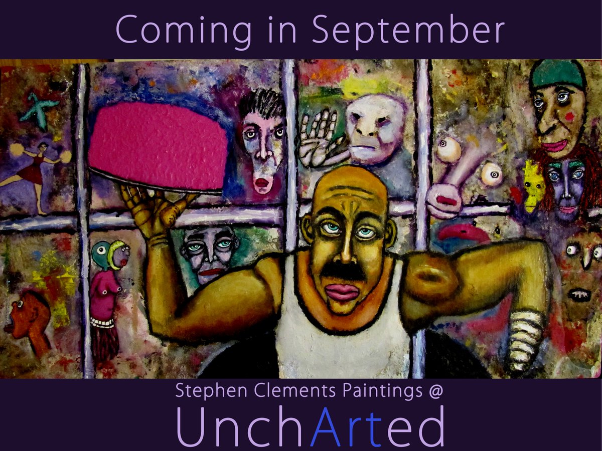 steverclements's tweet image. @UnchArtedlowell Gallery, Market st. Lowell MA. stephenclementsart.com