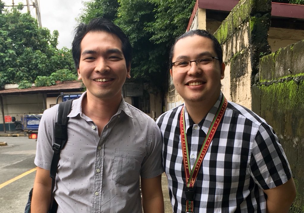 ronibats's tweet photo. Ran into Epi from UPCM 2016 this morning. He was my student in the biochem review for #PLE2016. Awesome to find out he’ll be teaching biochem in UP Public Health this year! That’s how you #PayItForward. Padayon! #ThisIsWhyITeach @UPManilaOnline https://t.co/4Dcb4phPXJ