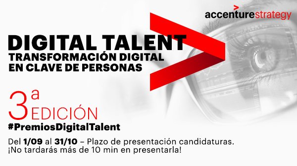 José Luis Rodríguez (@iusufr) on Twitter photo Si crees que tu empresa es un ejemplo de #transformaciondigital por su visión, cultura y talento, ¡participa! #PremiosDigitalTalent de <a href="/AccentureSpain/">Accenture España</a> <a href="/ORH_RH/">observatoriorh.com</a> y <a href="/elEconomistaes/">elEconomista.es</a> accntu.re/2Lir7qz Si crees que tu empresa es un ejemplo de #transformaciondigital por su visión, cultura y talento, ¡participa! #PremiosDigitalTalent de <a href="/AccentureSpain/">Accenture España</a> <a href="/ORH_RH/">observatoriorh.com</a> y <a href="/elEconomistaes/">elEconomista.es</a> accntu.re/2Lir7qz