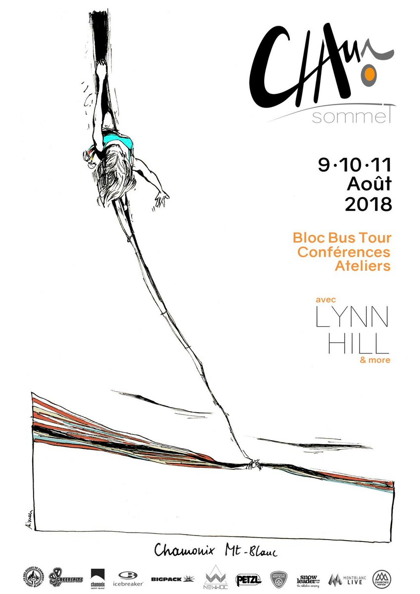 CONFERENCE GREENSPITS  « Restons connectés au rocher ! » ou comment protéger activement nos falaises ? vendredi 10 - 18h30. #chamausommet #chamonix #climbing #inspiration #conference #sports #outdoorfestival #verticality