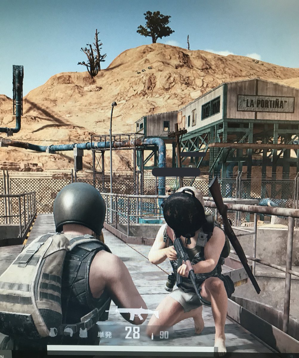 ツキギ そこにフライパンを装備するのはズルいと思った Pubgバグ画像選手権