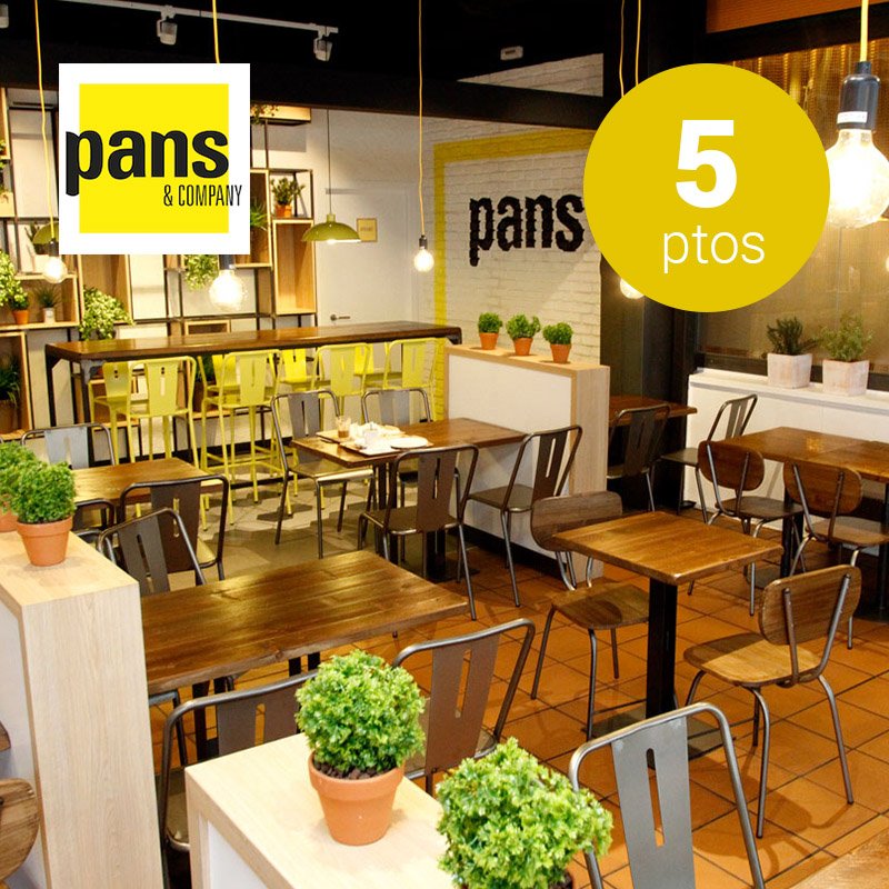 ¿Te apetecen unos bocadillos un 10% más baratos?
Llénate la tripa en <a href="/PansandCo/">Pans & Company</a> con este descuento al canjear 5 puntos Frequent Driver.
Ya ves, en Frequent Driver tenemos muchas ofertas como esta. Descárgate la app y disfrútalas con los km que recorres onelink.to/k35q8p