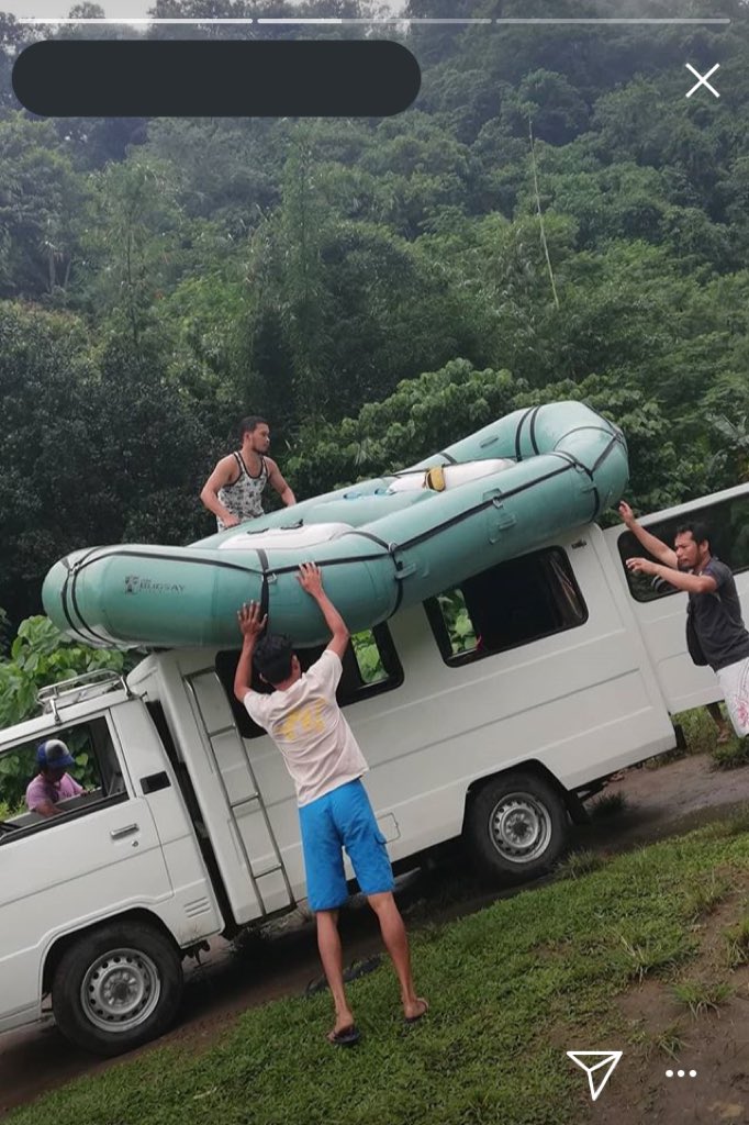 dongwaves's tweet photo. hindi kalang mag e.enjoy sa rafting mabubusog kapa 😂 #BUGSAY #whitewaterrafting #withlunch https://t.co/ggcxs2Urv2