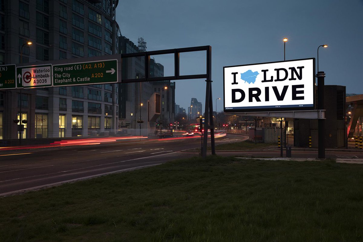 JCDecaux launches LDN Drive network with Campaign as first brand partner bit.ly/2O4G1P3