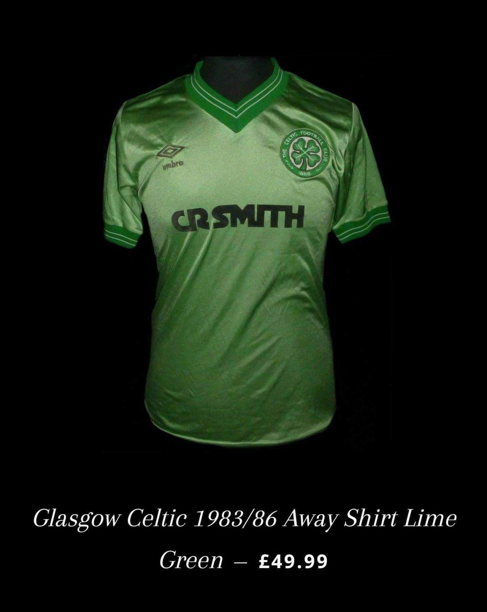 celtic 1983 away shirt