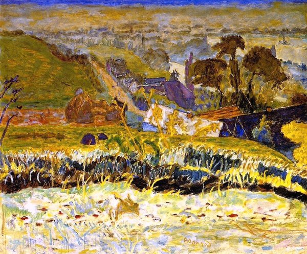 PIERRE BONNARD autumn morning 1922