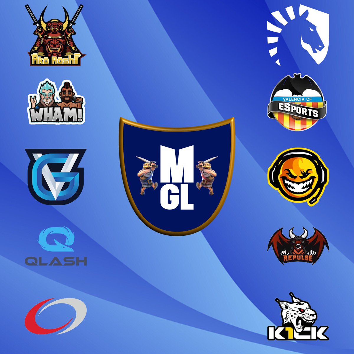 Our 10 teams participating in the ModernGamingLeague!
Get a chance to play for one of them.
Fill the doc! 

goo.gl/forms/PofKOUgC…