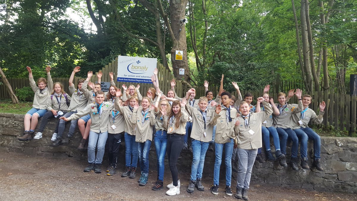Zomerkamp scouts - de aankomst!