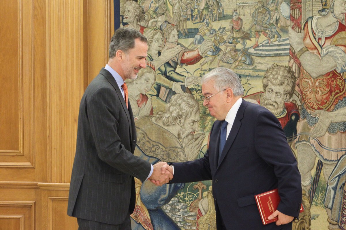 El presidente del Tribunal Constitucional, Juan José González Rivas ...