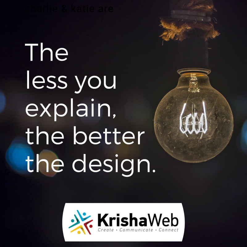 KrishaWeb's tweet photo. The less you explain, the better the design.
#mondaymotivation #uxdesign #uxdesignquotes #designquotes #quotes #inspirationalquotes #quoteoftheday https://t.co/PHR40zj3KK