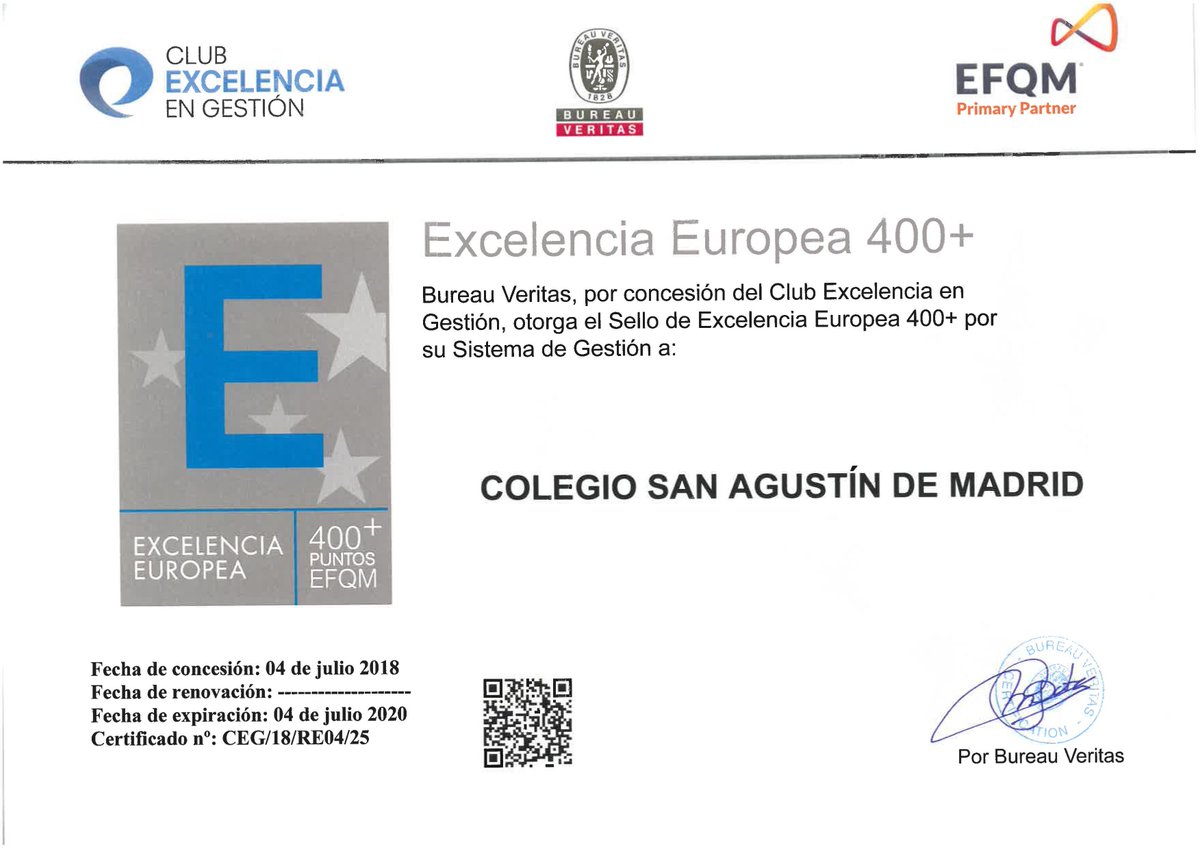 Colegio San Agustín - Madrid tweet media