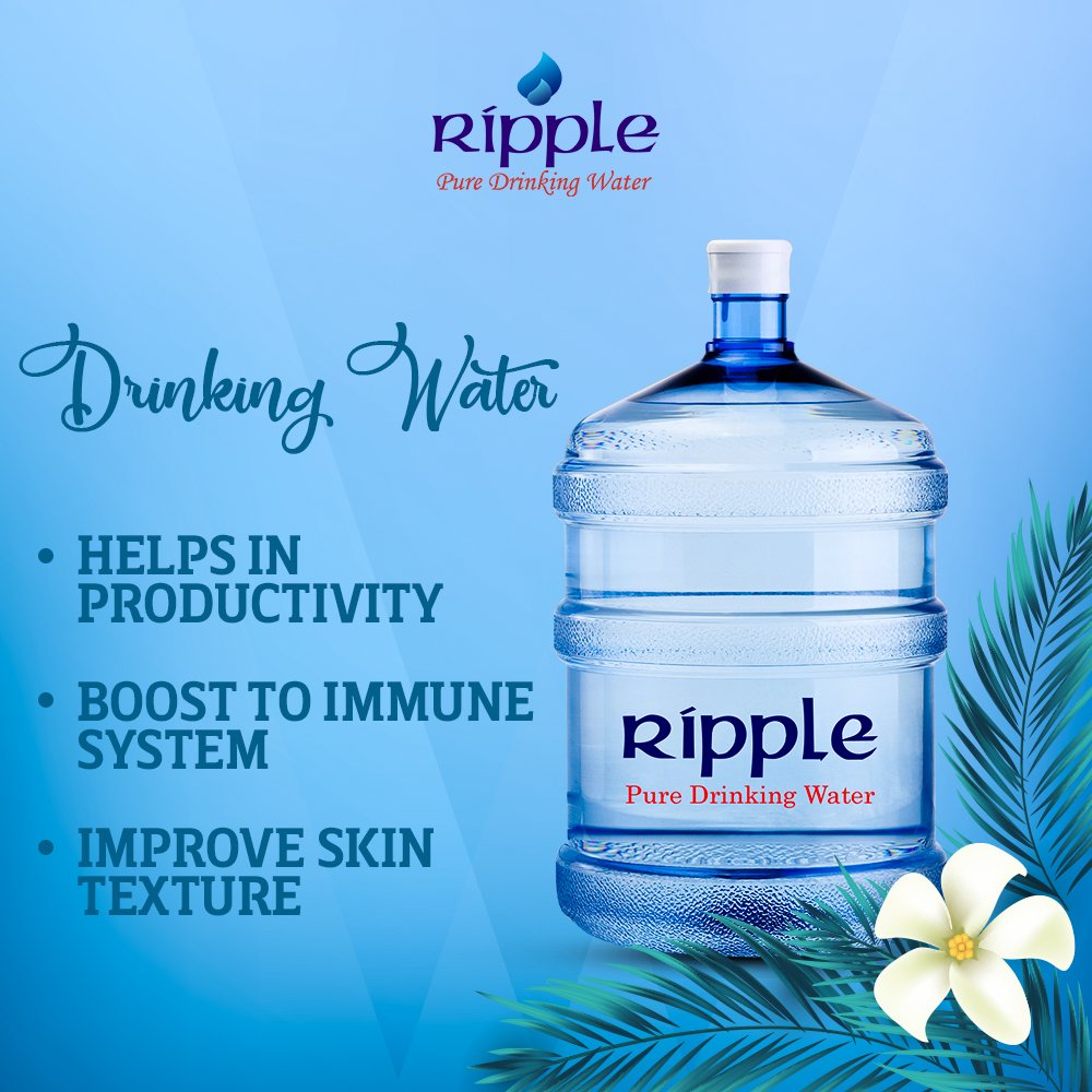 RippleWaterPak's tweet photo. Start your week with a refreshing glass of water which can help your body in many ways.

#RippleWater #everydropislife #DrinkPure #LivePure #Nature #Hydrated #Minerals #Healthy #Family #Friends #Safe #Care #Rewards #Digestion #Stomach #Nutritionist #Skin #Water #SafeDrink https://t.co/WpnBxCBWdv