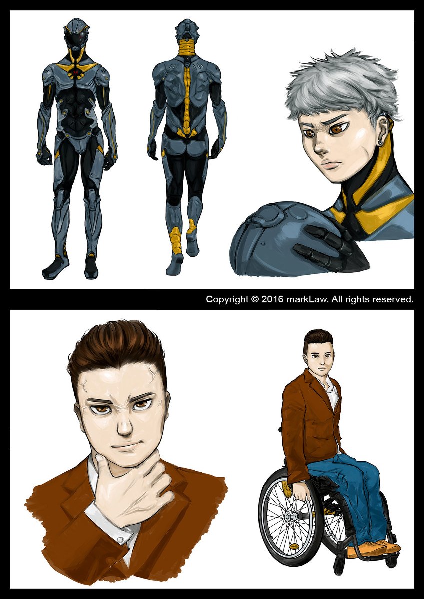 marklawhere's tweet image. Hero Characters #挿し絵 #漫画 #Manga pixiv.net/member_illust.…