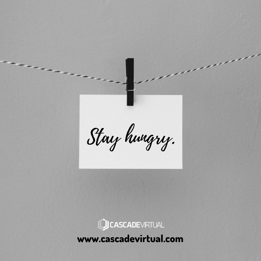CascadeVirtual1's tweet photo. Never let the successes of yesterday keep you from doing more today dreaming ever bigger. If you can think it, you can get it done. Stay hungry! https://t.co/zKv5JAaLfW

#MondayMotivation #Success #CascadeVirtual #Startups #Entrepreneurs #Ideas https://t.co/uU5uPCHTaY