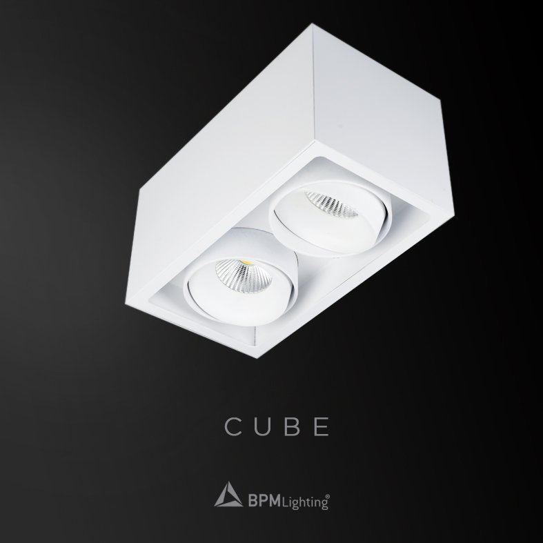 #Cube #EngineeringLight
De superficie, también en empotrado, con y sin marco. 
#BPMLighting #IluminaciónTécnica
bpmlighting.com