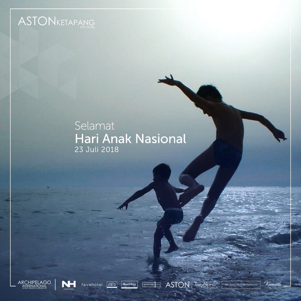 Selamat Hari Anak Nasional
23 Juli 2018.
----
#astonketapang #astonketapangcityhotel #archipelagointernational #harianaknasional2018 #ketapang