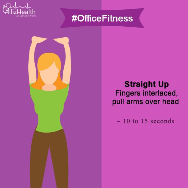 AllizHealth's tweet photo. What would be the better place to do your fitness regime than the place where you spend 1/3rd of your day - Office.

#OfficeFitness #WorldFitnessDay https://t.co/gkowTpjhpe