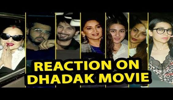 GetFirstcut's tweet photo. Watch Bollywood reaction on dhadak movie
 More >> https://t.co/SX5cV8PS8a https://t.co/6Gvsdo5kjD