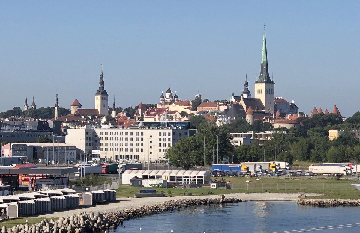 Tiffany Dowd On Twitter My First View Of Tallin Estonia We Ll