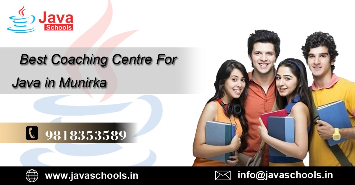 ipshita005's tweet image. Best Coaching Centre for Java in Munirka | #JavaSchools
Visit Here: javaschools.in/java-training-…
Call @ 9818467801 
#JavaTraining #JavaInstitute #JavaCourse
