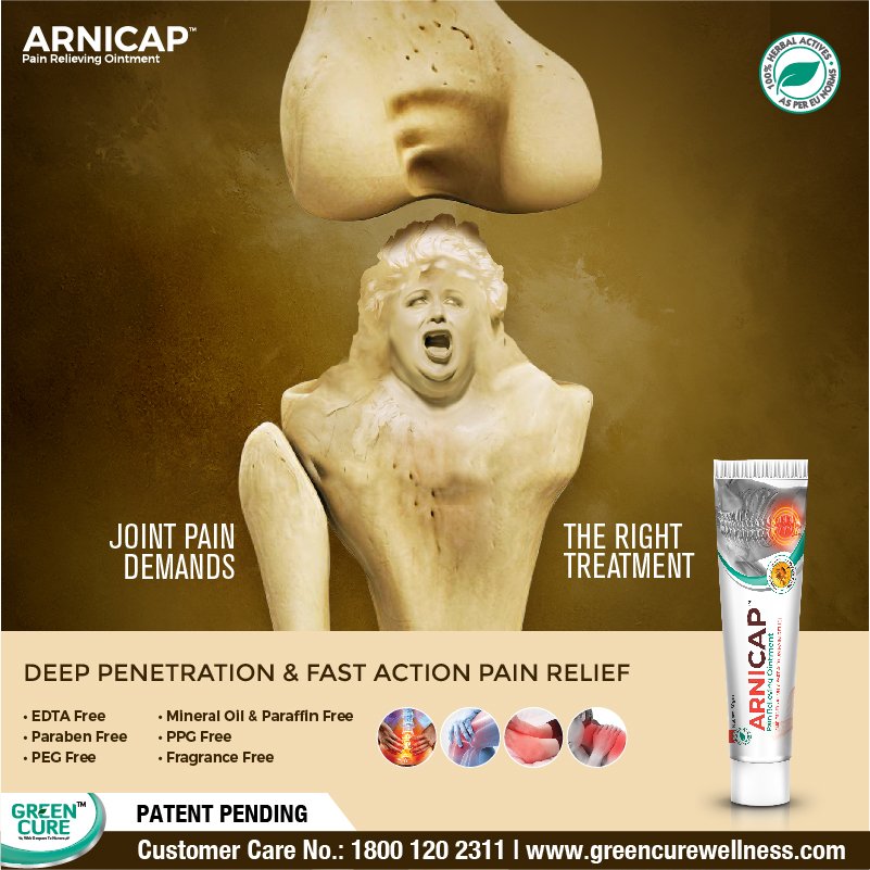 greencure5's tweet photo. Joint pain may lead to a major problem, relieve them on time with Joint pain relieving ointment.
Click here to know more, offers and buying options https://t.co/8tCxZG8Z6O
#jointpain #ointment #arnicap #wellness #arnica #jointpainrelievingcream #herbalactives #withrespecttonature https://t.co/ak8xxyVF0f