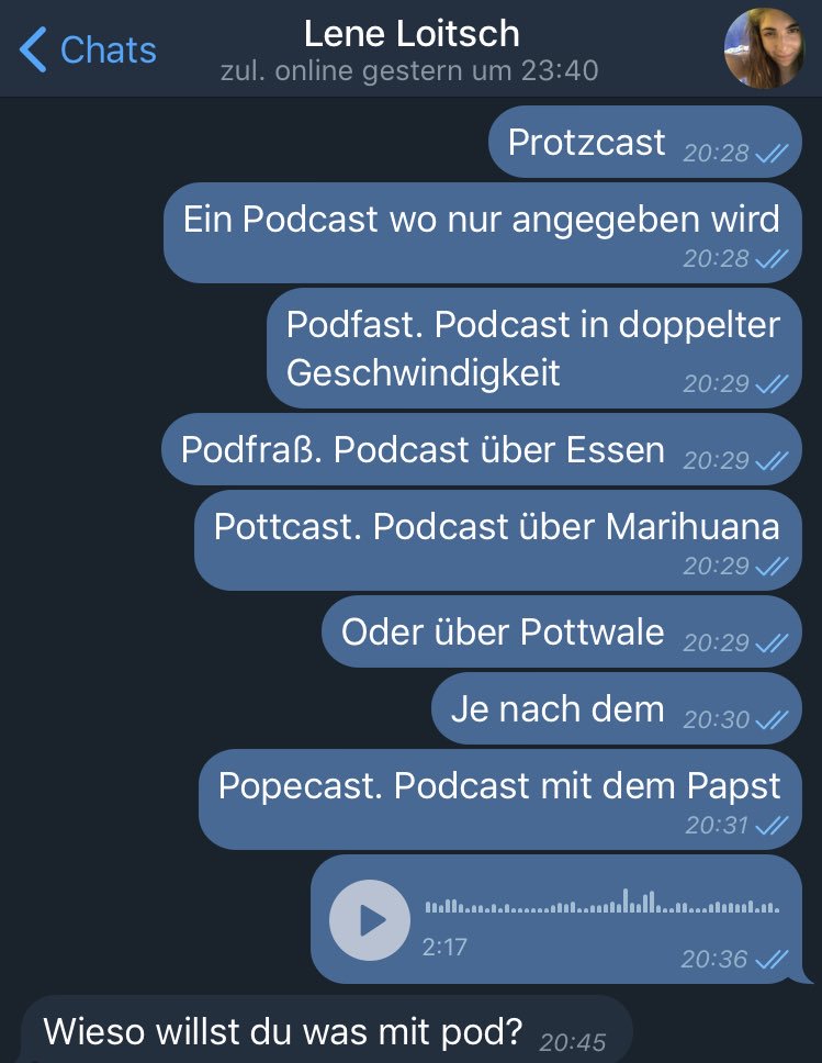 Wir planen den Nachfolgerpodcast von <a href="/dievoncastaway/">castaway</a>
Was meint ihr? Schon was dabei?