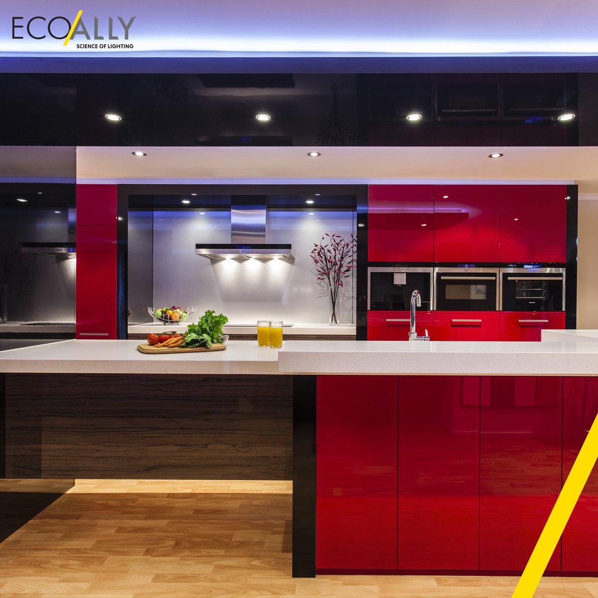 One of many ways you could use LED lights in your kitchen! #Mondayinspiration 

ecoally.co.uk