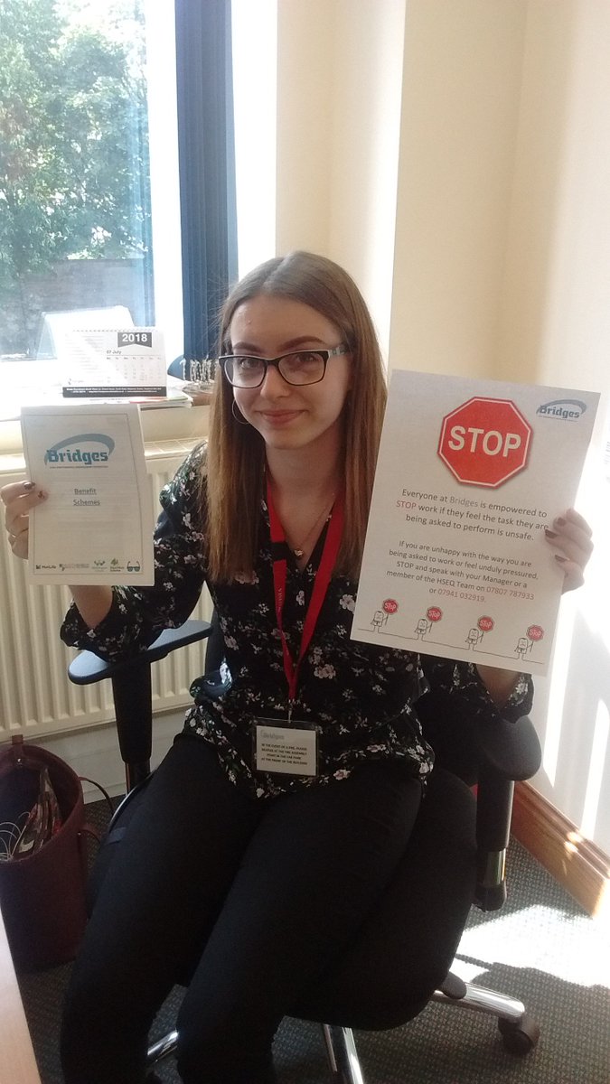 Our HR team were delighted to welcome a student from Writhlington School for work experience last week. Holly has been hard at work creating lots of health and wellbeing posters that are now brightening up our notice boards. #workexperience #Engineering #Somerset