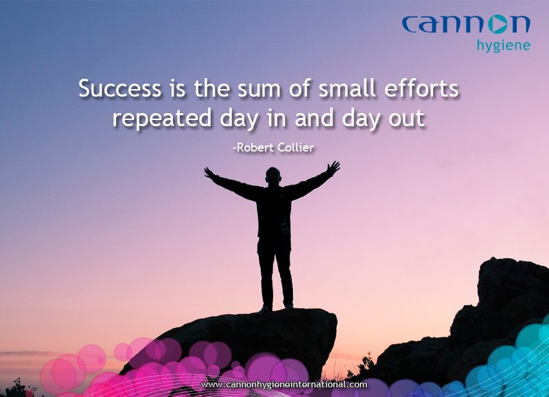 Cannon_Hygiene's tweet photo. Consistency is key if you want to enjoy success https://t.co/EPjN2Ae0cZ

#MondayMotivation #CanDo https://t.co/4BrQYQSJ6I