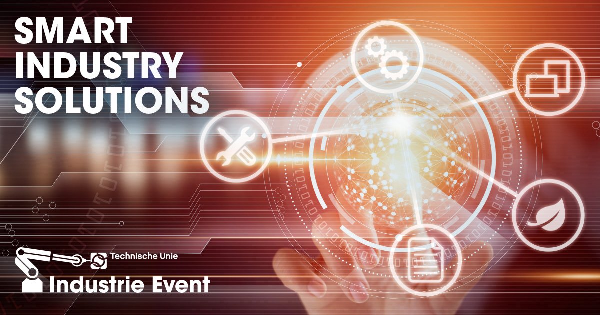 Bezoek het Industrie Event 2018 en stoom uw bedrijf klaar voor de toekomst. Het belooft een inspirerende middag te worden. Na afloop bent u volledig op de hoogte van de belangrijkste trends, regelgeving én nieuwste oplossingen in de industrie.
 #TU ow.ly/icEQ30l4jBF