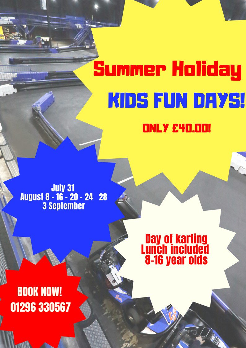 Need to get the kids off the XBox?... book them into one or our Kids Fun Days for a day of karting, lunch included only £40.00 per child.
#kidsfunddays #summerholidays #karting #juniorkating