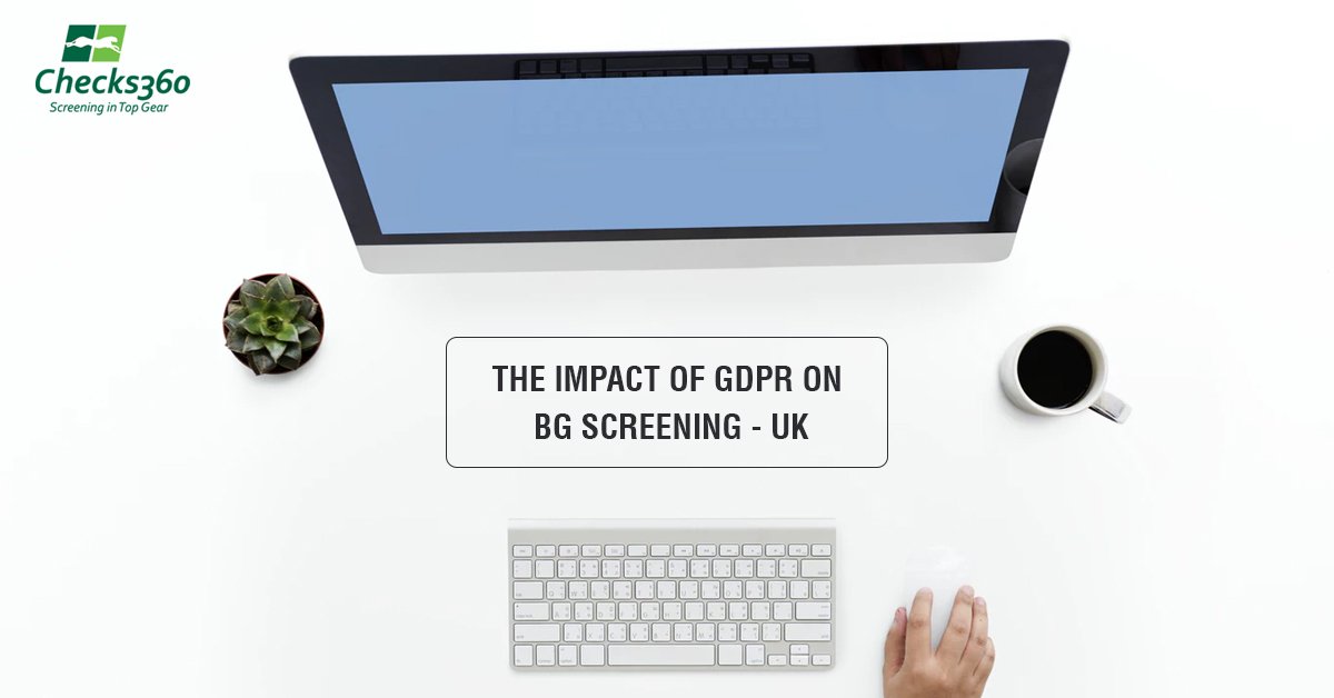 checks360's tweet photo. THE IMPACT OF GDPR ON BG SCREENING - UK

Experts have noted that the landscape of global verification is more complex in the EU when compared to others. 
Read more: https://t.co/kPVHUzhc66 https://t.co/sukEkzzrKU