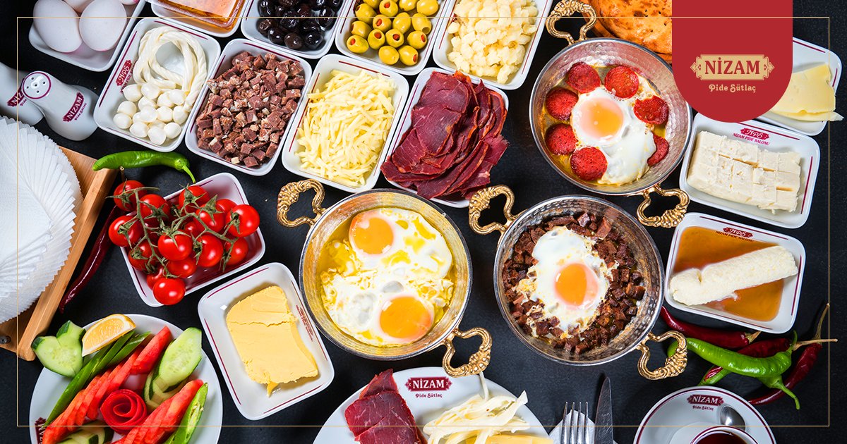 nizampide's tweet photo. Pazar gününün tadını Nizam'da çıkarın. Nefis bir yöresel kahvaltı için sizleri restoranımıza bekliyoruz. #günaydın #kahvaltı #breakfast #sabahkahvaltısı #yemek #food #yumm #yummy #lezzet #gurme #yöresel #foody #chaytea #çay #tea #frühstück #foodstagram #mutlugünler #afiyetolsun https://t.co/fwk8gf9Zev
